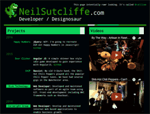 Tablet Screenshot of neilsutcliffe.com